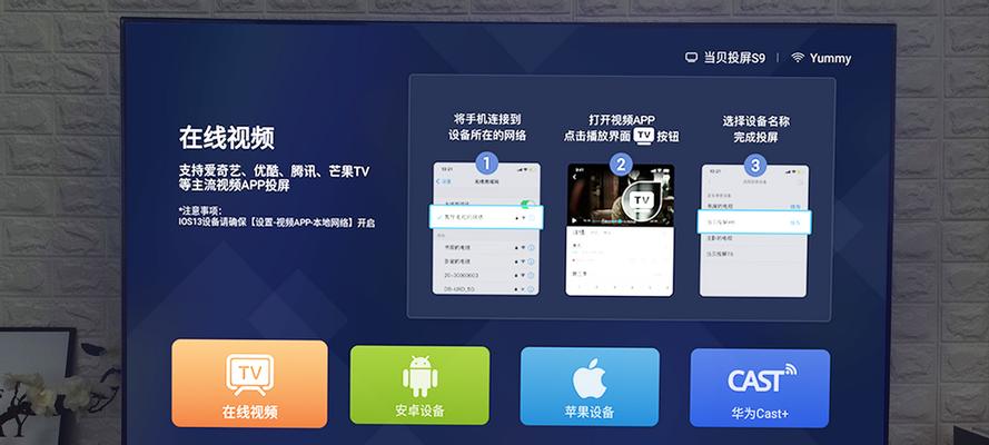 如何用iPad将画面投屏到普通电视（简单实用的投屏技巧）  第1张