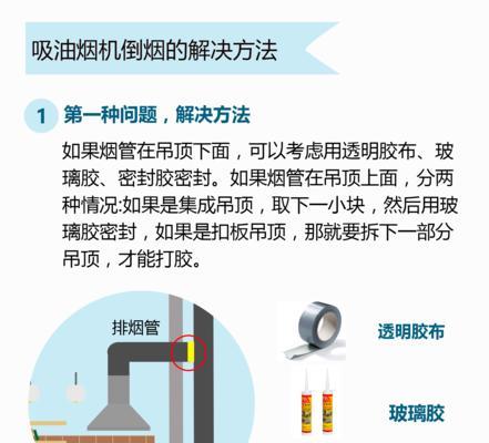 以德意抽油烟机倒烟串味的解决方法（倒烟串味的根本原因及对策）  第2张