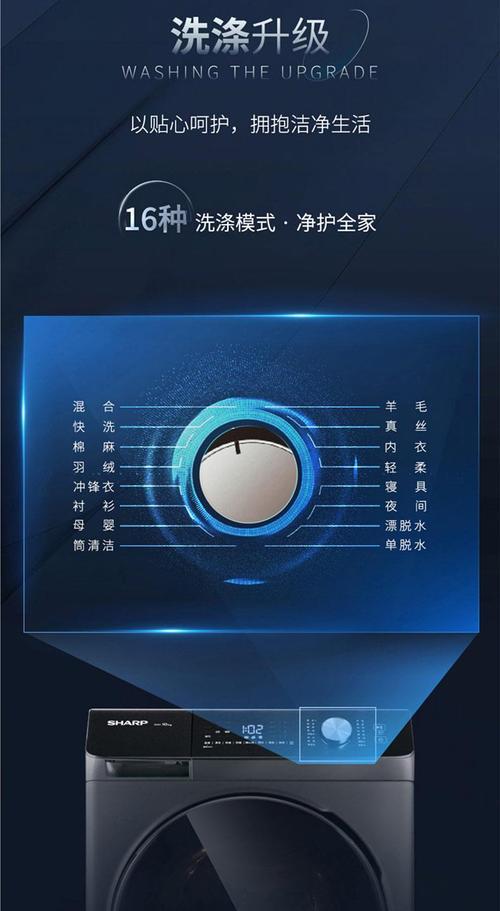 夏普洗衣机出现E1故障解决方法（洗衣机出现E1故障的原因和解决步骤）  第3张
