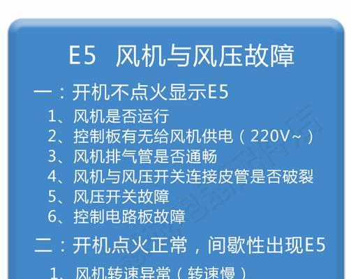 美的天然气热水器e5故障如何解决？常见原因及解决步骤是什么？  第2张