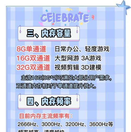 组装电脑内存搭配的建议是什么？如何选择合适的内存？  第2张