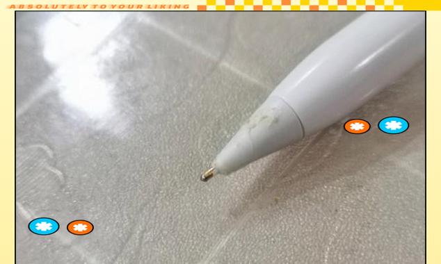 手写笔带笔尖套漏墨如何处理？有无预防措施？  第2张