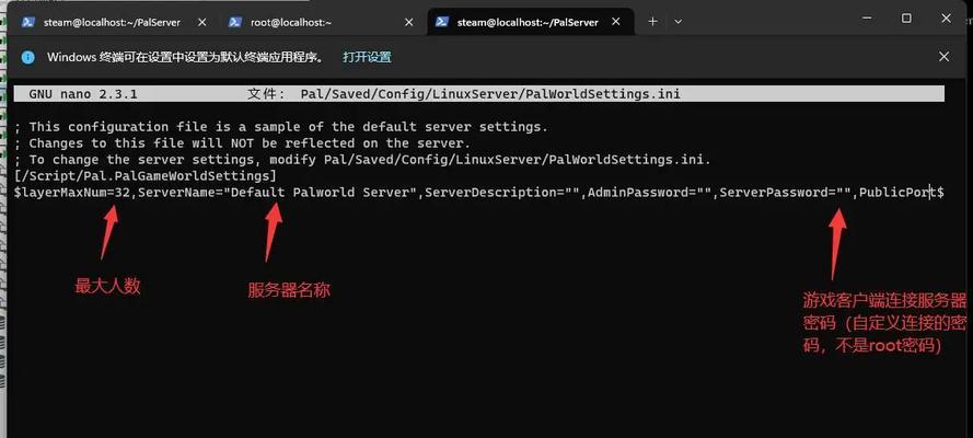 帕鲁服务器密码怎么查？找回密码的方法有哪些？  第3张