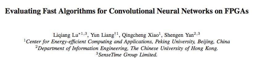 商汤联合提出基于 FPGA 的快速 Winograd 算法：实现 之上最优的 CNN 表现与能耗  第17张